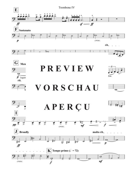 Product gallery: Page 19 of 20 Heroicus Volatus , , (Trombone Quartet)