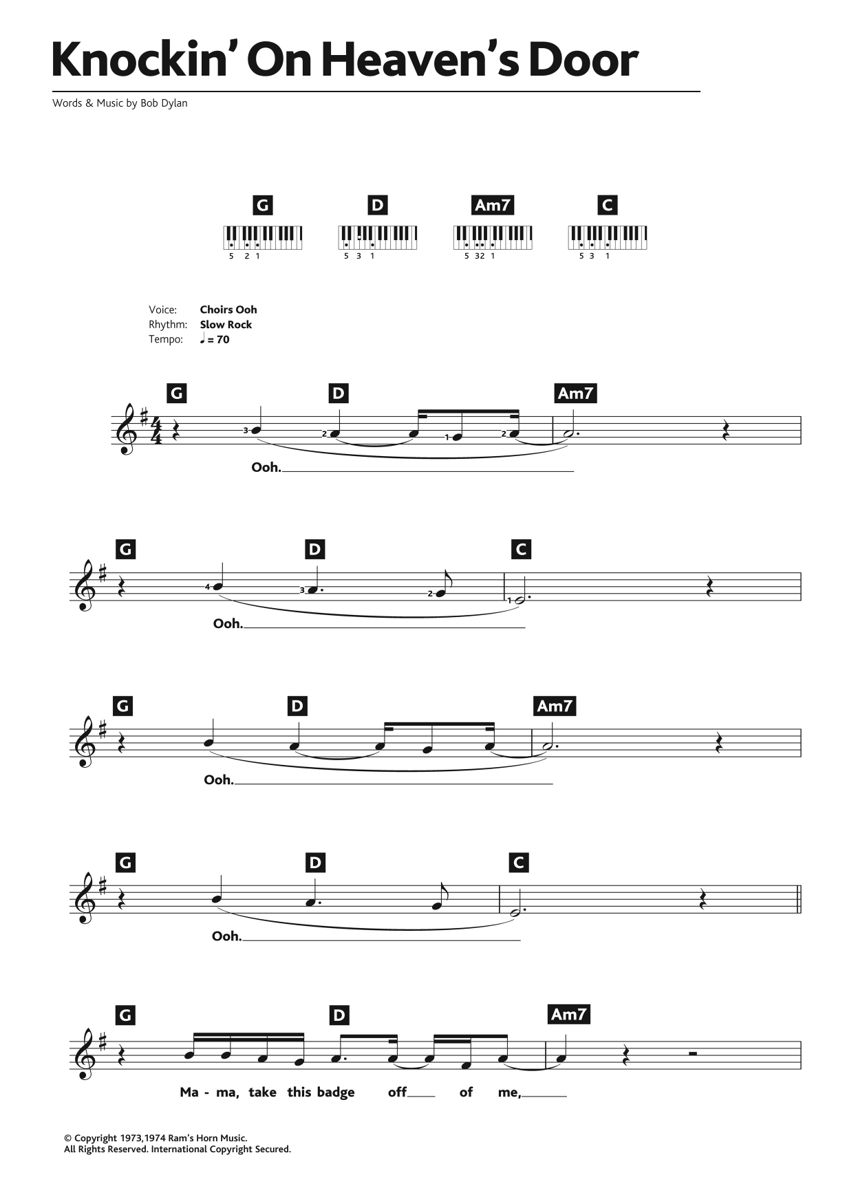 Produktbild zu: Knockin' On Heaven's Door