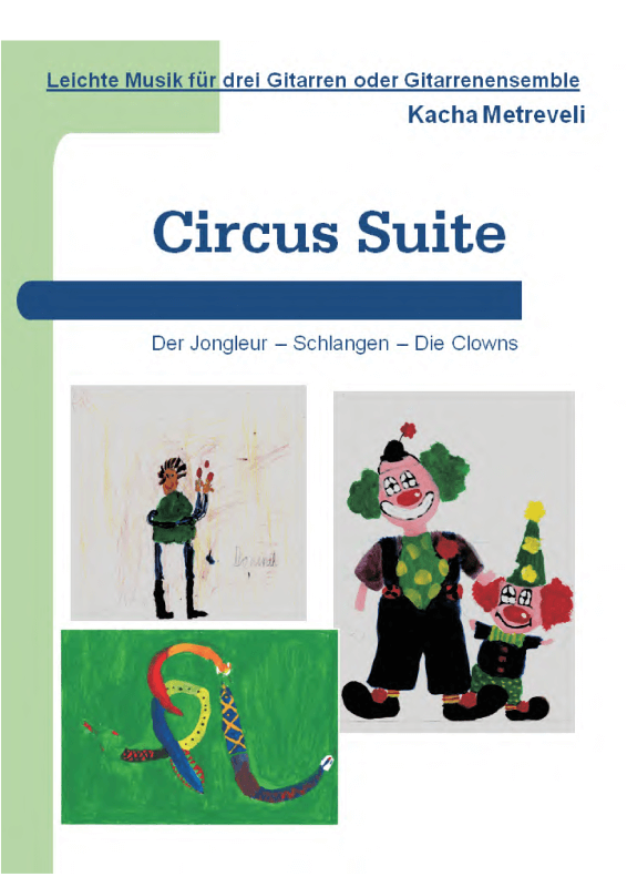 Produktbild zu: Circus Suite für drei Gitarren