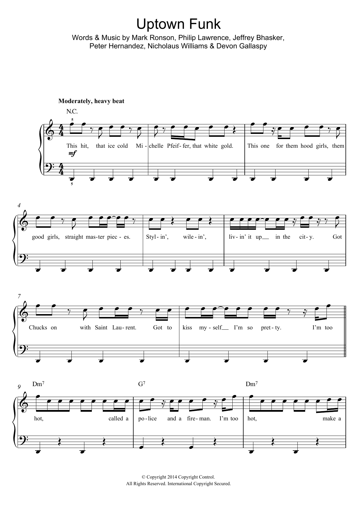 Produktbild zu: Uptown Funk (feat. Bruno Mars)