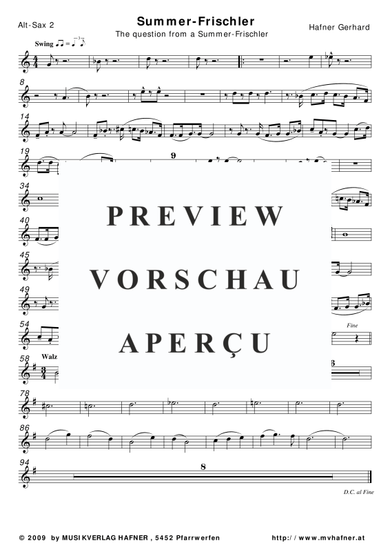 Product gallery: Page 11 of 11 Summer-Frischler, , (Youth wind orchestra)