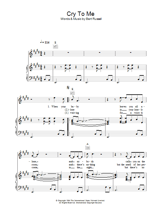 Product gallery: Page 1 of 1 Cry To Me, Solomon Burke
