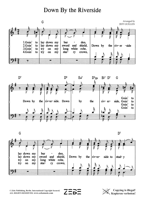 gallery: Down By the Riverside, , Gemischter Chor