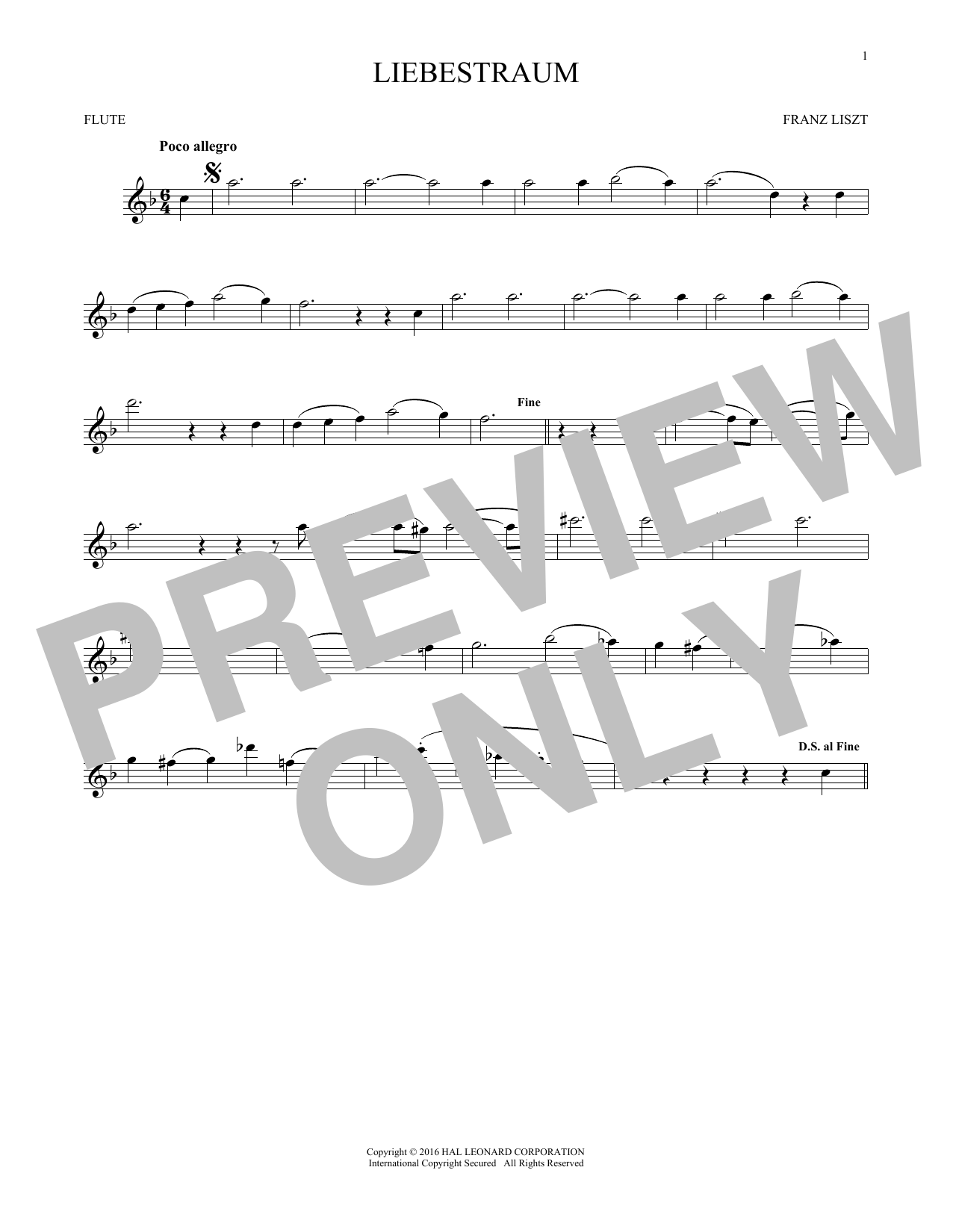 Product gallery: Page 1 of 1 Liebestraum (Dream Of Love), Franz Liszt
