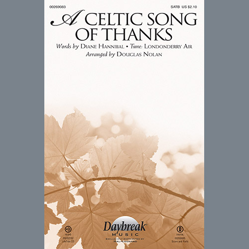cover: A Celtic Song Of Thanks, Douglas Nolan, Chor