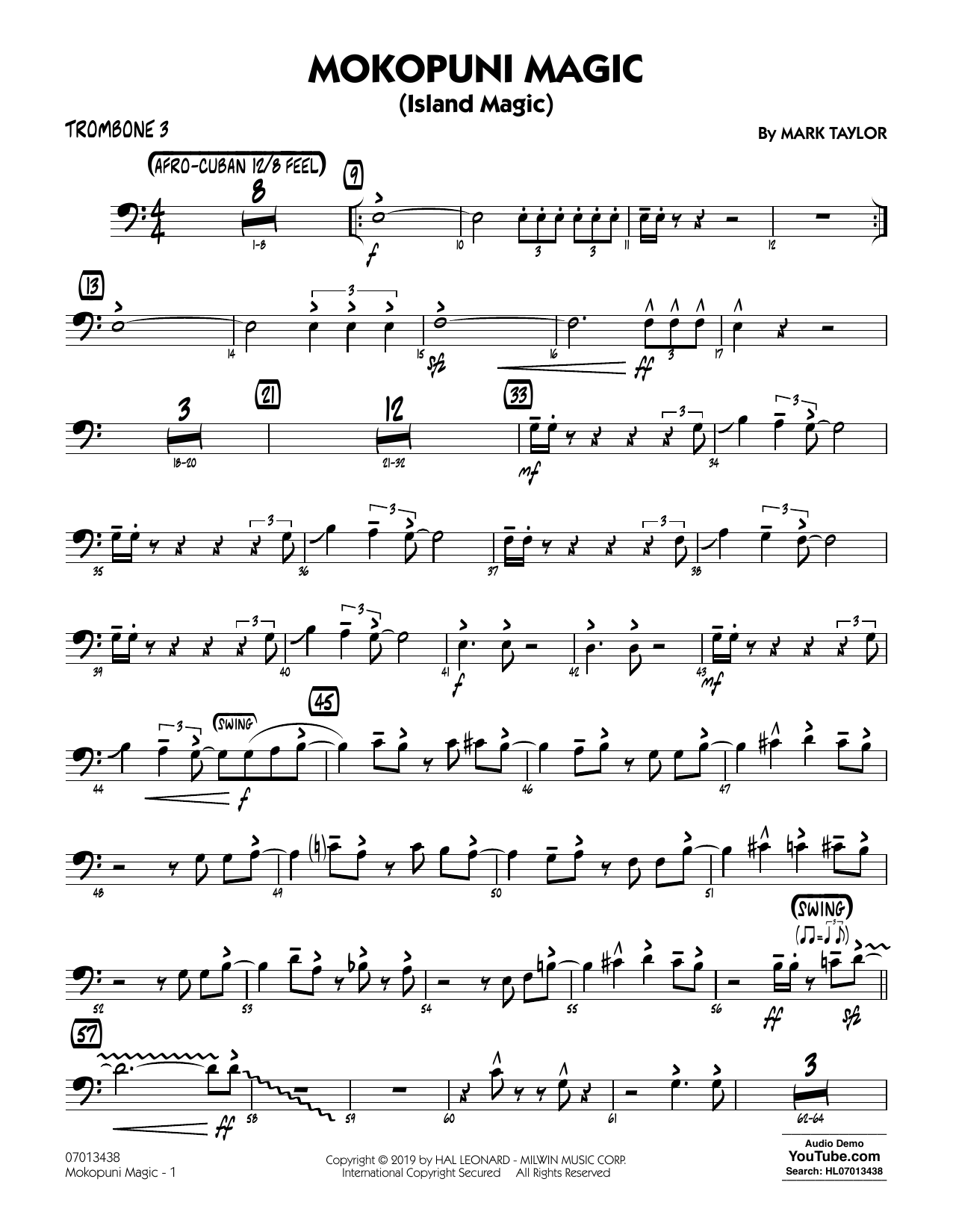 Produktgalerie: Seite 1 von 1 Mokopuni Magic (Island Magic) - Trombone 3, Mark Taylor