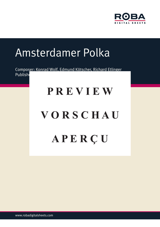 Product gallery: Page 2 of 4 Amsterdamer Polka , , Piano Solo