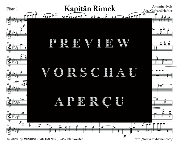 Product gallery: Page 8 of 11 Kapitän Rimek - Marsch, , (large wind orchestra)
