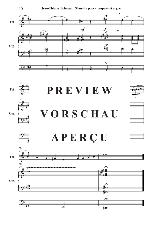 Produktgalerie: Seite 11 von 21 Statuaire , , (Trompete + Orgel)