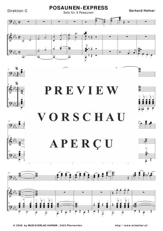 Product gallery: Page 6 of 11 Posaunen-Express, , (large wind orchestra)