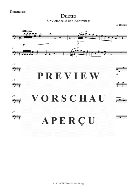 Produktgalerie: Seite 3 von 11 Duetto, , Cello und Kontrabass