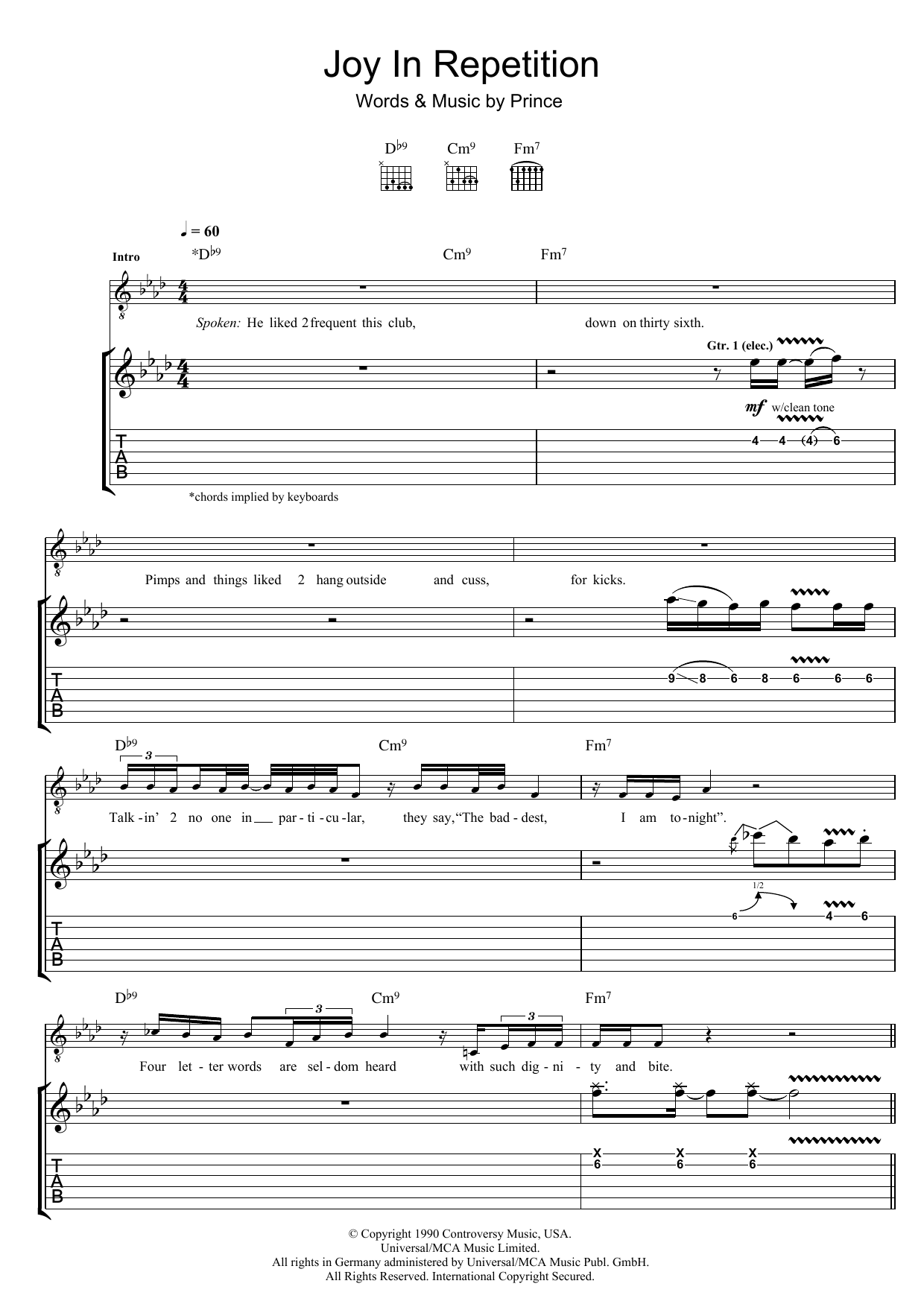 Product gallery: Page 1 of 1 Joy In Repetition, Prince