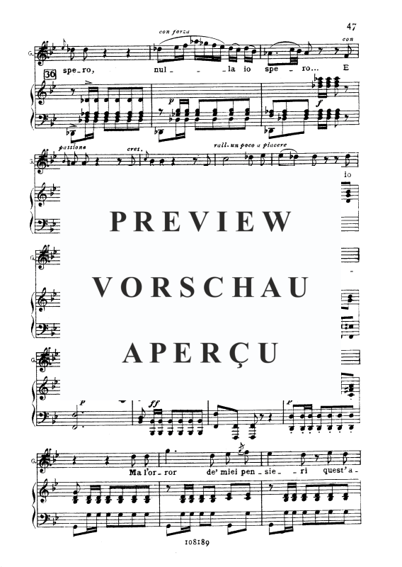 Product gallery: Page 7 of 8 Nell furor delle tempeste, , Tenor and Piano