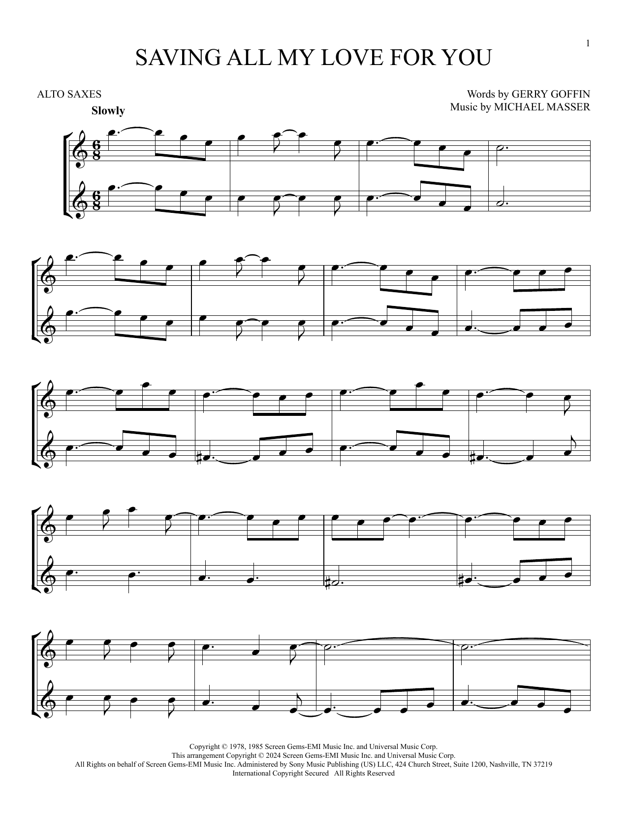 Product gallery: Page 1 of 1 Saving All My Love For You, Whitney Houston