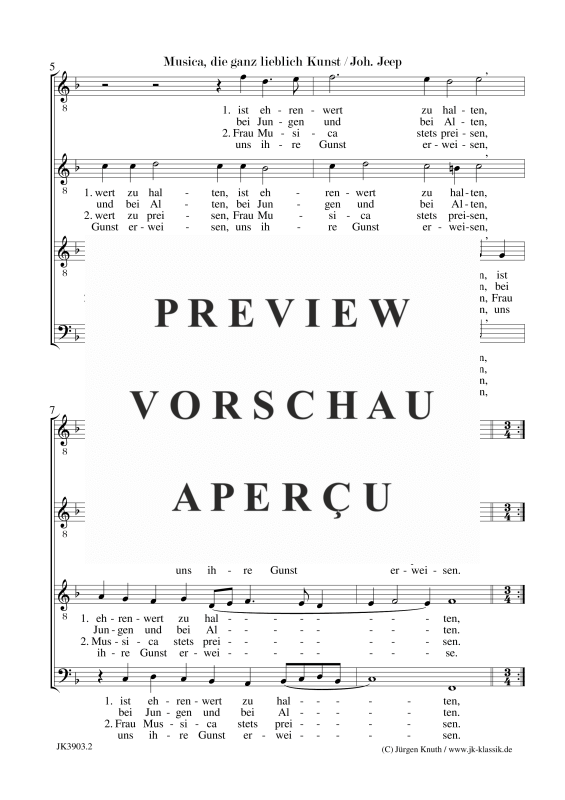 gallery: Musica, die ganz lieblich Kunst, aus Studentengärtlein II, 1614, , (Männerchor)