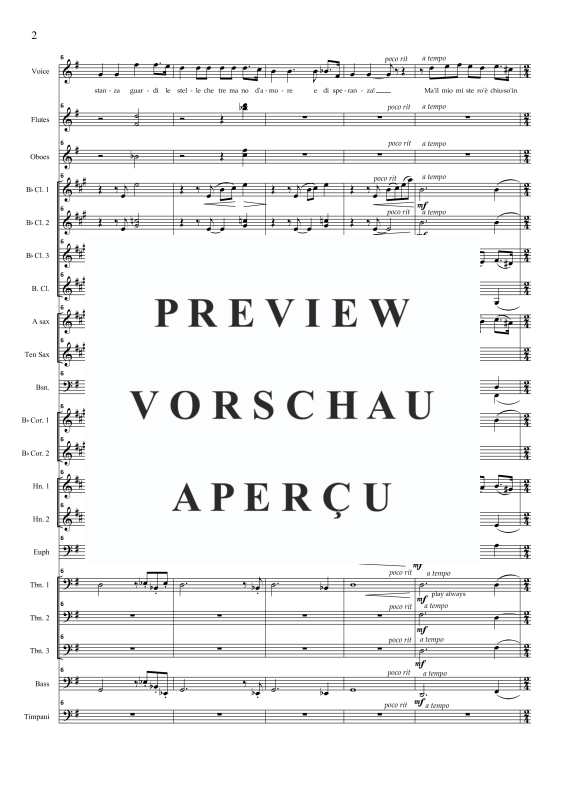 Produktgalerie: Seite 5 von 11 Nessun Dorma (aus Turandot), , Tenor Solo und Concert Band