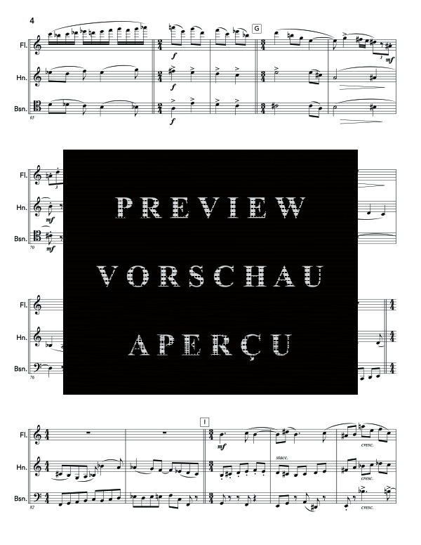 gallery: Trio, Op. 103, , (Holzbläser Trio Querflöte, Horn und Fagott)