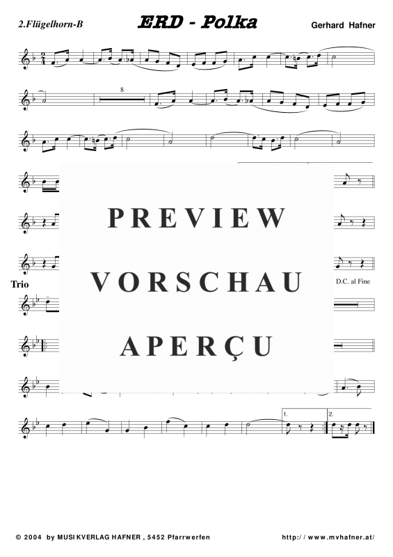 Product gallery: Page 11 of 11 ERD Polka, , (large wind orchestra)