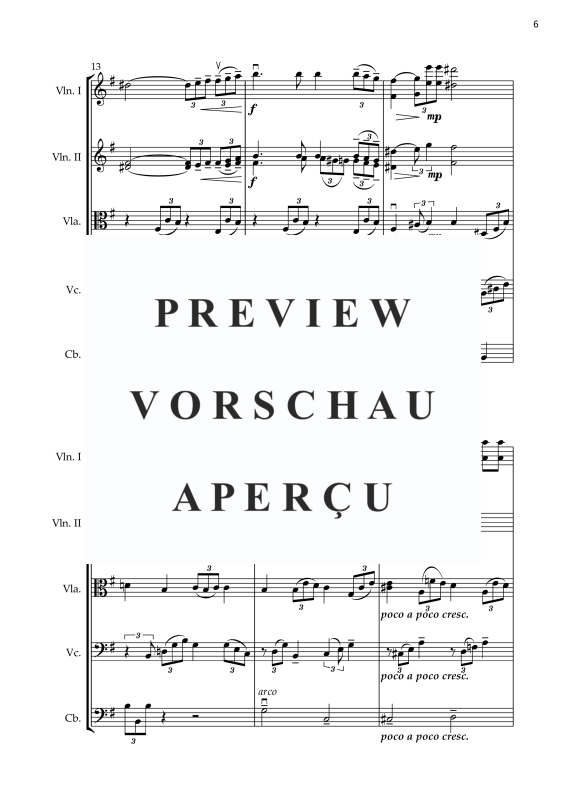 Product gallery: Page 8 of 11 Nocturne E-Moll, op. 72 Nr. 1, , String Orchestra