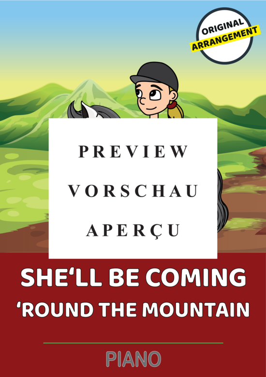 Produktgalerie: Seite 2 von 4 She´ll Be Coming ´Round The Mountain , , Klavier Solo