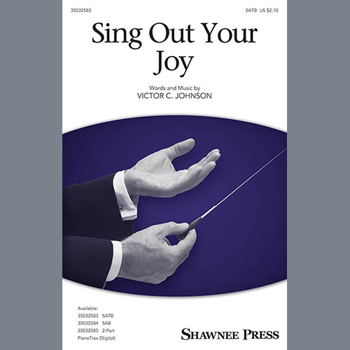 cover: Sing Out Your Joy!, Victor C. Johnson