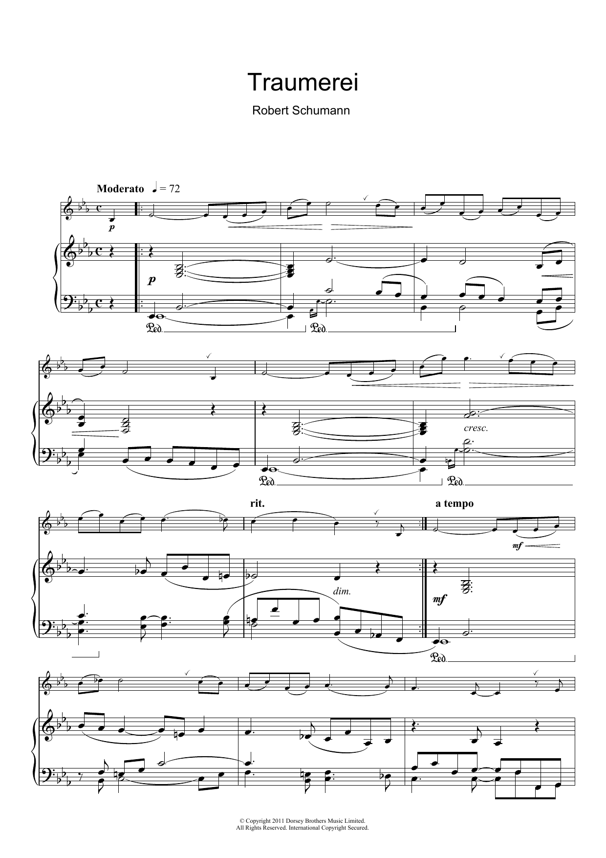 Product gallery: Page 1 of 1 Traumerei Op.15 No.7, Robert Schumann