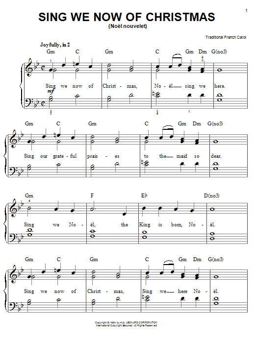 Product picture to: Sing We Now Of Christmas
