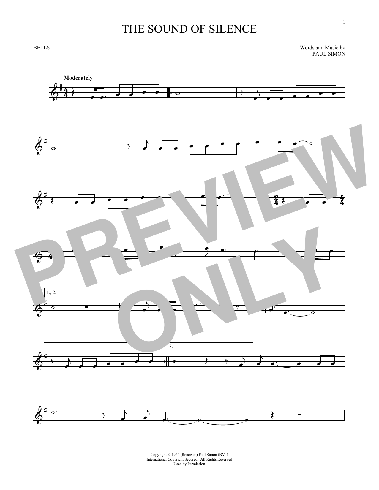 Produktgalerie: Seite 1 von 1 The Sound Of Silence, Simon & Garfunkel, Percussion