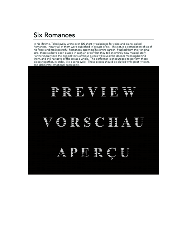 gallery: Six Romances, , (euphonium and piano)