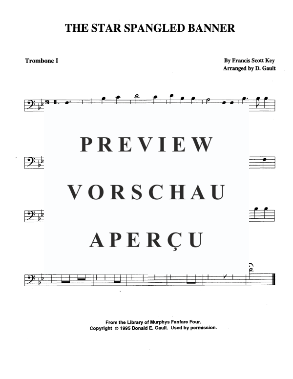 Produktgalerie: Seite 6 von 8 The Star Spangled Banner, , Blechbläser Quartett