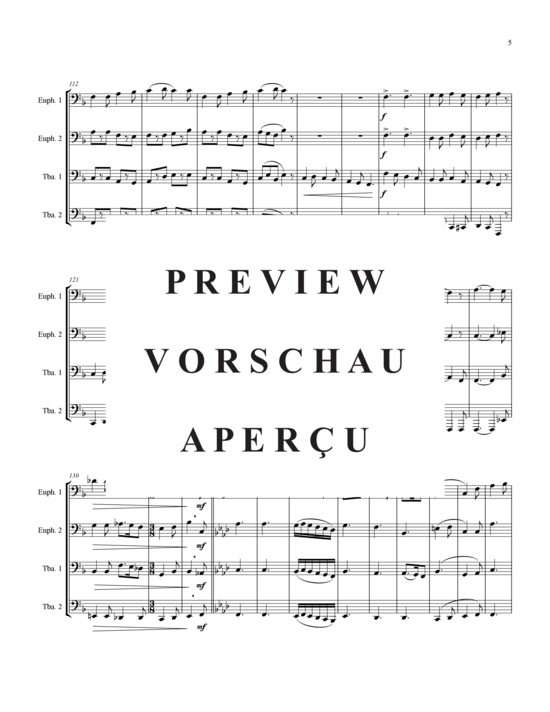 Product gallery: Page 6 of 20 Christmas Rhapsody , , (Tuba Quartet: 2x Baritone, 2xTuba)