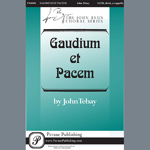 cover: Gaudium Et Pacem, John Tebay, Chor