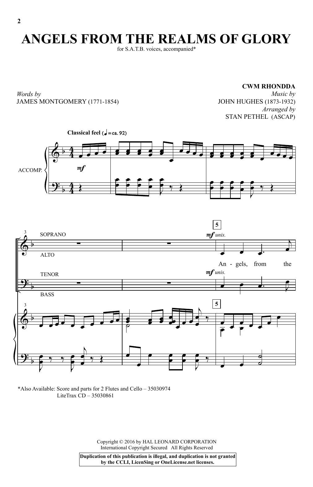 Product gallery: Page 1 of 1 Angels From The Realms Of Glory, Stan Pethel