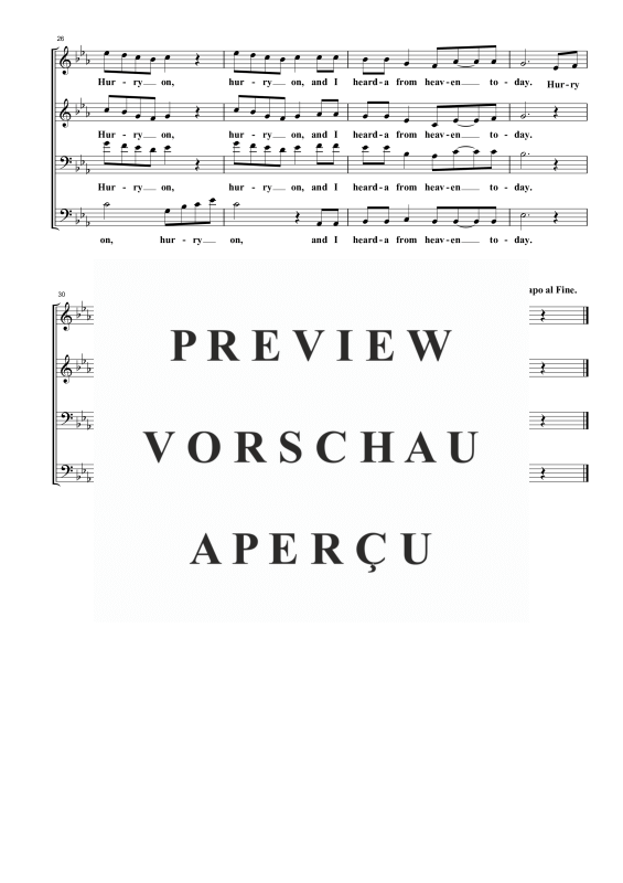 Produktgalerie: Seite 5 von 5 Heard From Heaven Today, , Gemischter Chor