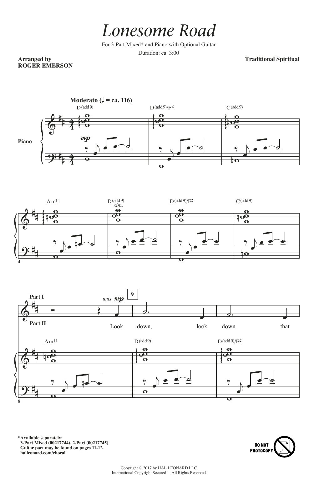 Produktbild zu: Lonesome Road
