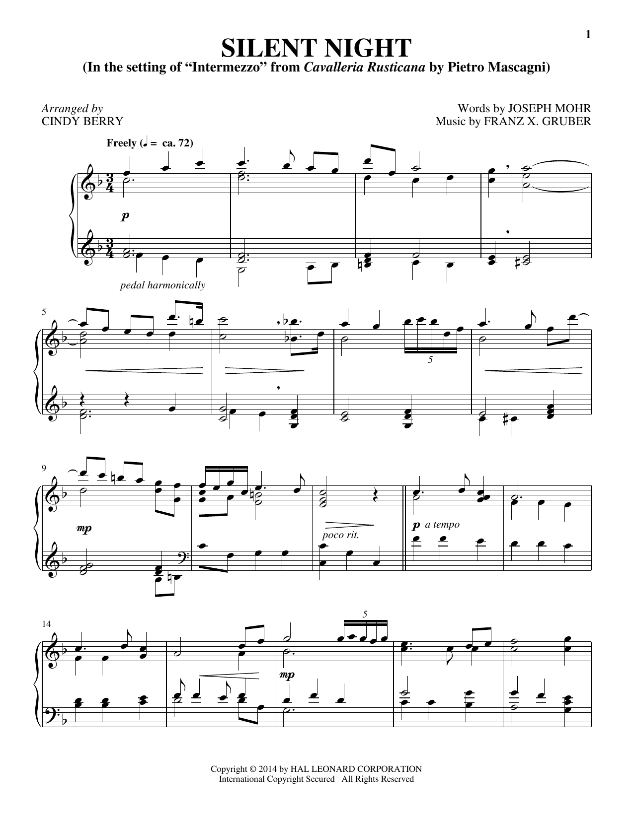 Produktbild zu: Silent Night