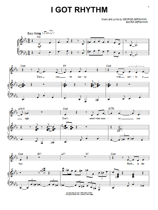 Produktgalerie: Seite 1 von 1 I Got Rhythm, Nikki Yankofsky, Gesang, Klavier