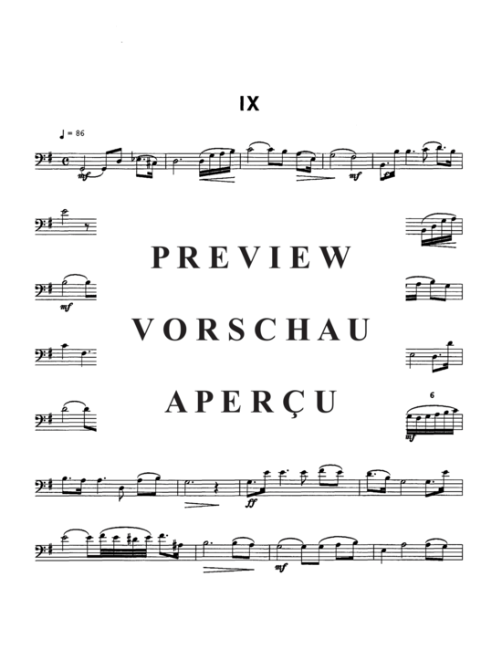 Product gallery: Page 20 of 21 Eighteen Etudes , , (Euphonium Solo)