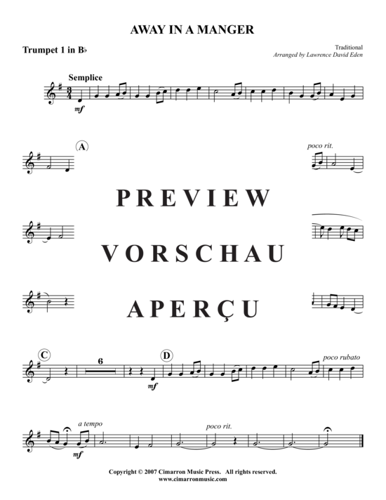 Produktgalerie: Seite 6 von 8 Away in a Manger , , (Blechbläserquintett)