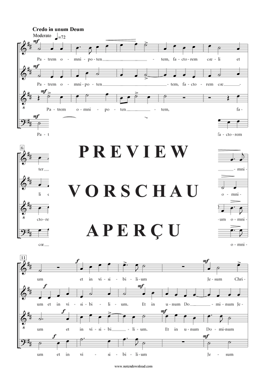 Produktgalerie: Seite 9 von 21 Messe , , (Gemischter Chor SAATB)