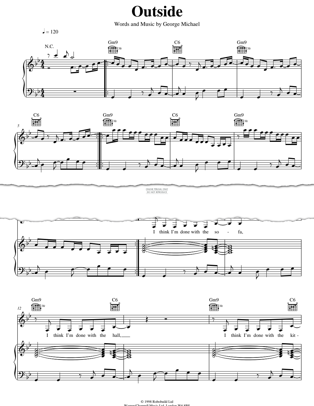 gallery: Outside, George Michael