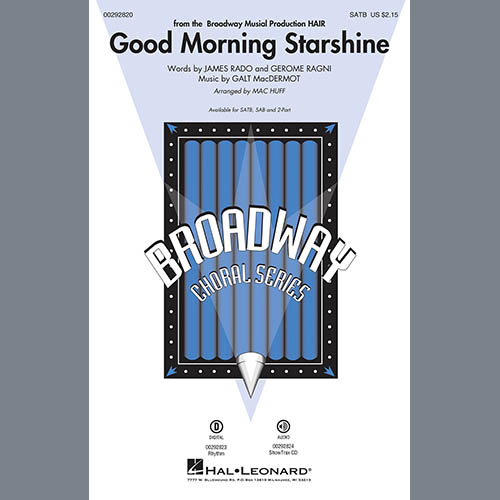 cover: Good Morning Starshine (from Hair) (arr. Mac Huff), Galt MacDermot