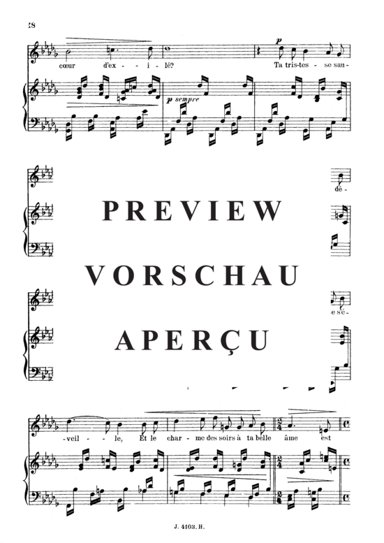 Product gallery: Page 4 of 5 Poème d'un jour (Rencontre) Op.21 No.1, , High Voice and Piano