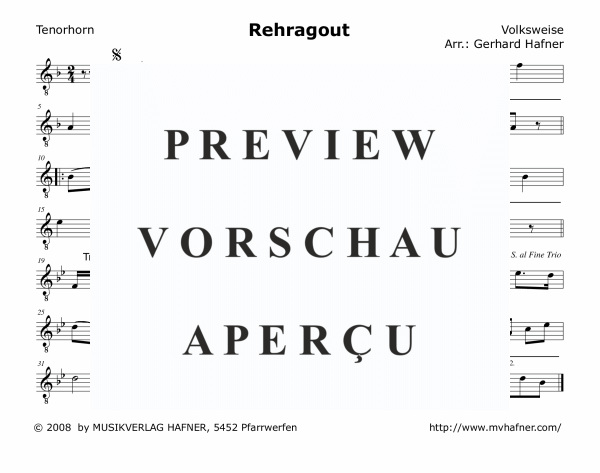 Product gallery: Page 10 of 11 Rehragout-Schottisch, , (woodwind and brass)
