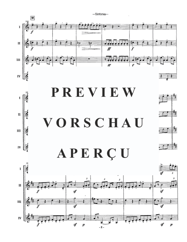 Product gallery: Page 11 of 11 Sinfonia, , Horn Quartet