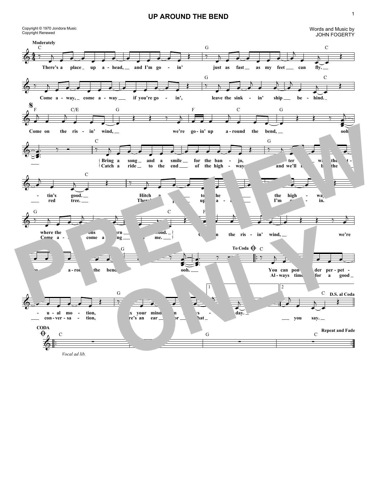 Produktbild zu: Up Around The Bend