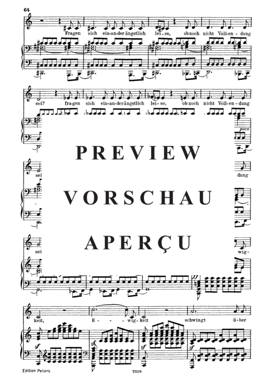 Product gallery: Page 5 of 6 Gruppe aus dem Tartarus D.583, , Medium Voice and Piano