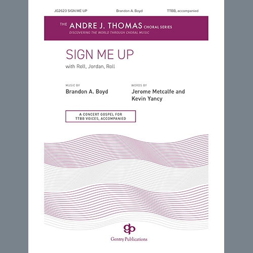 cover: Sign Me Up, Brandon Boyd, Chor