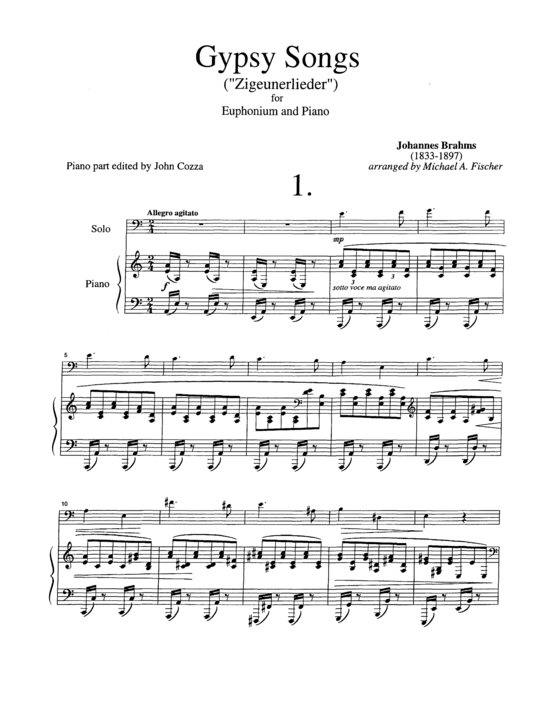 gallery: Gypsy Songs , , (Euphonium + Klavier)
