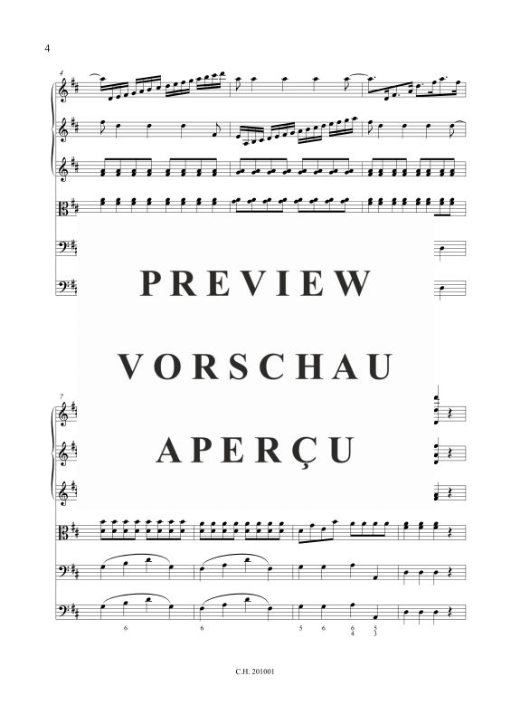 gallery: Danket dem Herrn (Psalm 118), , Gemischtes Ensemble SATB, Streicher Quartett, Violone und BC